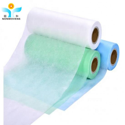 Factory Printed TNT Dot Pattern Breathable PP Non Woven Fabric For Bag Bed Sheet