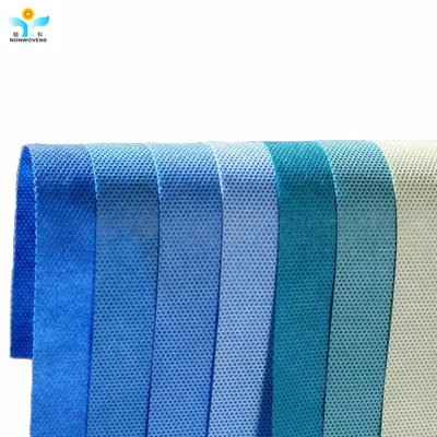 0.5mm SSMMS Non Woven Fabric Customized 50gsm 8N / Cm